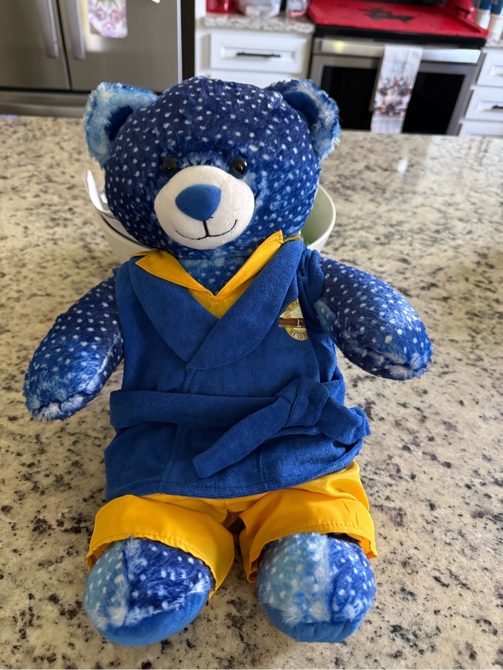 Build-A-Bear Blue Polar Express Bear